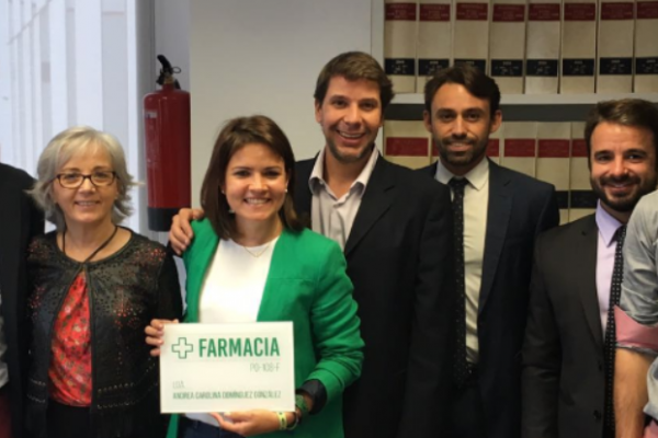 Andrea Domínguez nueva titular de Farmacia en Redondela