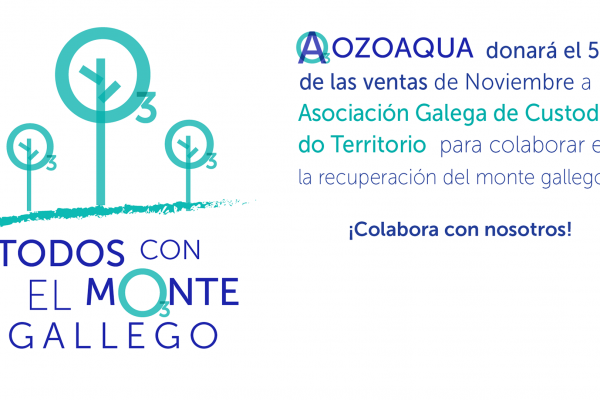 Laboratorios Ozoaqua colabora con el monte gallego