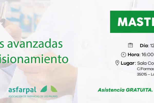 Últimas plazas para la MasterClass gestiones avanzadas de aprovisionamiento en Las Palmas
