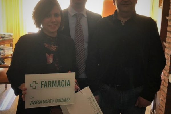 Vanesa Martín estrena titularidad de Farmacia en Talavera