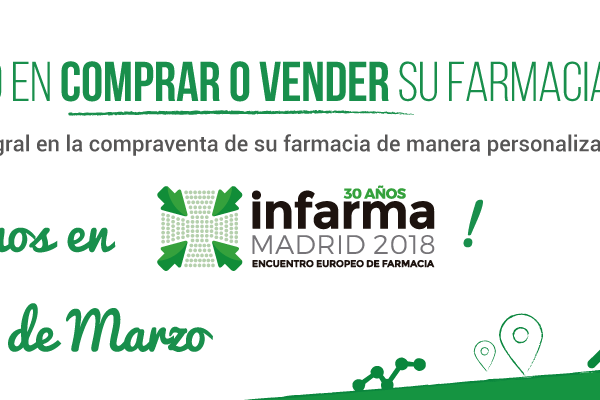 Farmaquatrium te invita a Infarma Madrid 2018 ¡Visítanos!