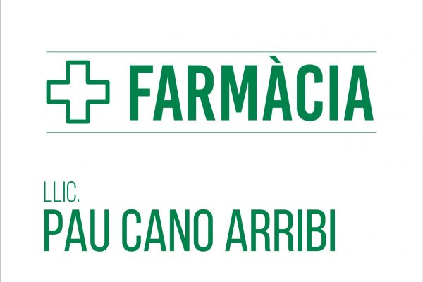 Pau Cano Arribi nuevo titular de farmacia en Girona
