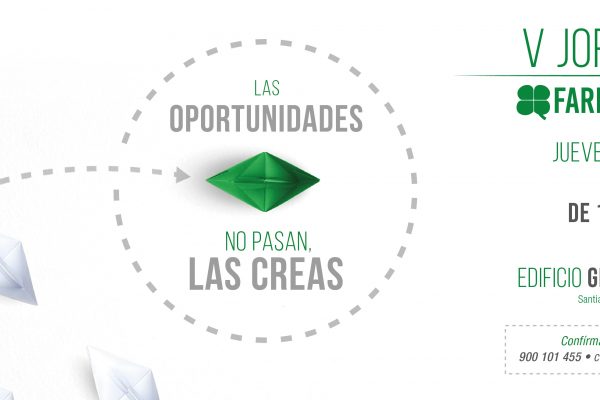 FarmaQuatrium presenta el programa de las V Jornadas FarmaQuatrium: Las oportunidas no pasan, las creas