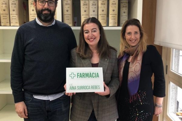 Aina Surroca nueva titular de Farmacia en Barcelona