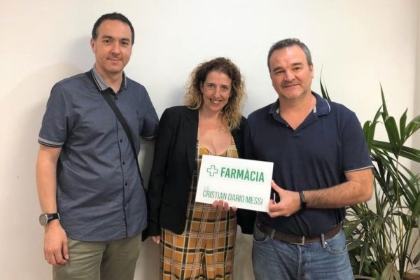 Cristian Darío Messi nuevo titular de farmacia en Barcelona