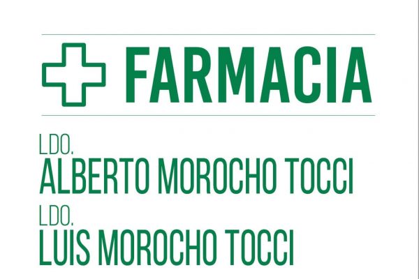 Alberto y Luis Morocho Tocci estrenan titularidad de farmacia en Valencia