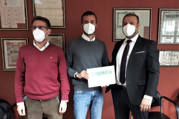 Francisco Martins ya es nuevo titular de farmacia en Covelo