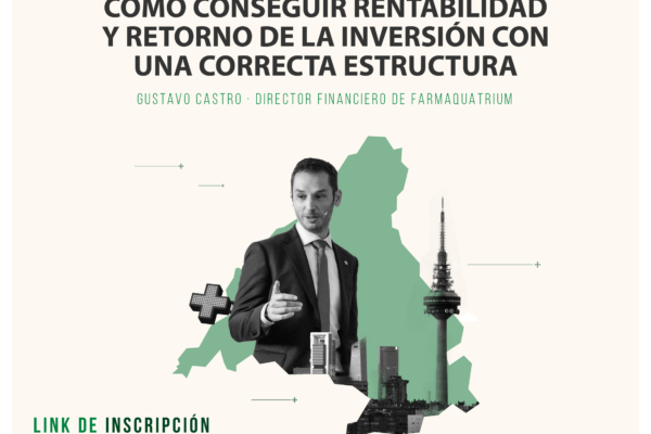 Formación en ADEFARMA de Gustavo Castro, Director Financiero de FarmaQuatrium