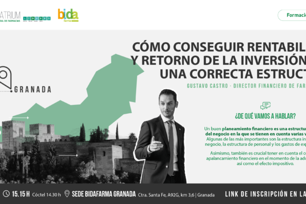 BIDAFARMA GRANADA | Formación con cóctel