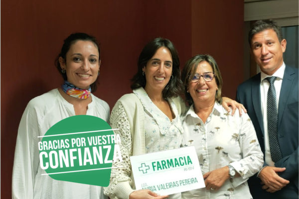Nuria Valeiras estrena titularidad de farmacia en Vigo