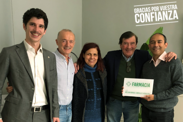 Melvin Morales consigue su primera Oficina de Farmacia en Mataró