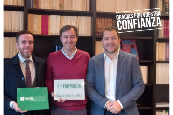 Ignacio Migoya, nuevo titular de farmacia en Oviedo