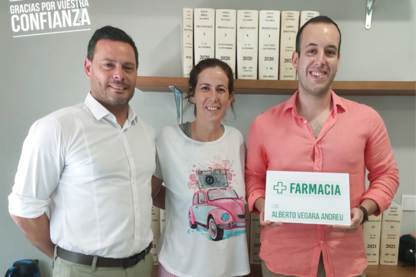 José Guillermo García de la Torre, nuevo titular de farmacia de Torrevieja