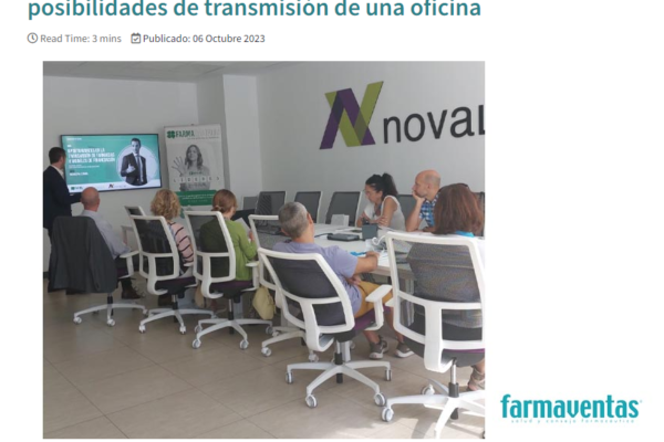 Farmaventas | Los farmacéuticos de Bilbao, interesados en las posibilidades de transmisión de una oficina