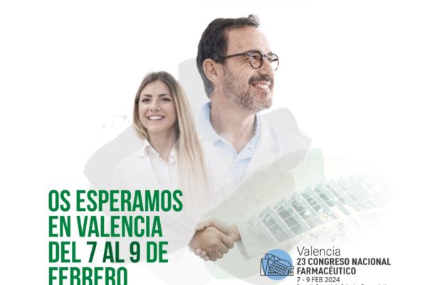 ¡Te esperamos en Valencia! Del 7 al 9 de febrero nos vemos en la XXIII edición del Congreso Nacional Farmacéutico