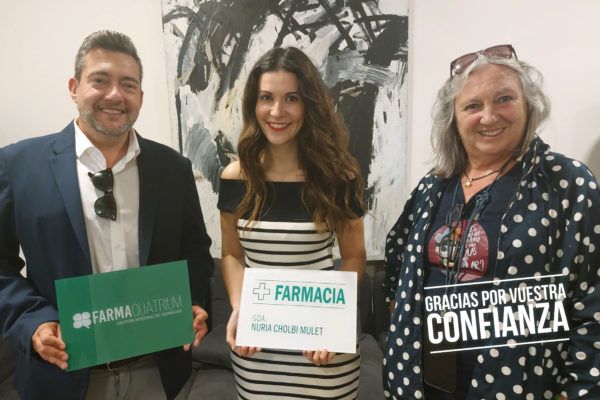 Nueva titular de Farmacia en Valencia, Nuria Cholbi
