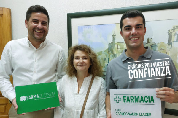 Carlos Valor, nuevo titular de Farmacia en la población alicantina de Benimarfull