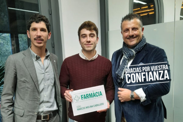 Primera titularidad de Farmacia para Marcos Molina