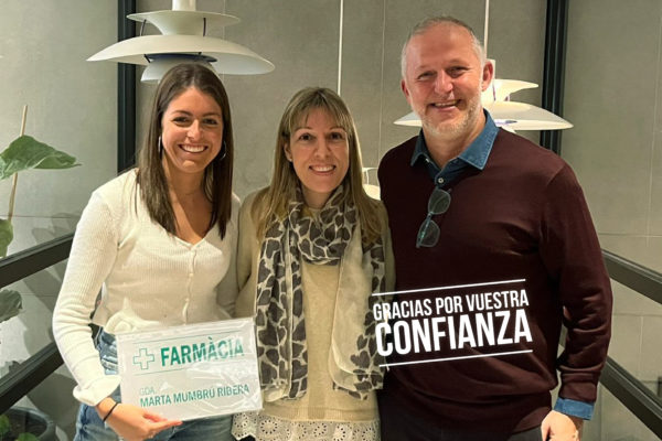 Nueva titular de farmacia en Sabadell, Marta Mumbrú