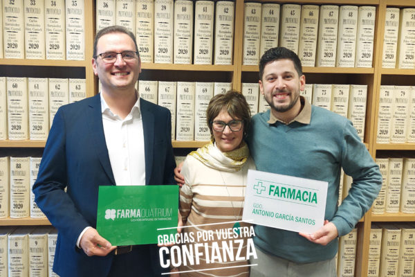 Primera titularidad de Farmacia para Antonio García en Valladolid
