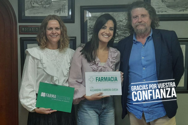 Alejandra Cabrera, nueva titular de farmacia en San Bartolomé de Tarajana