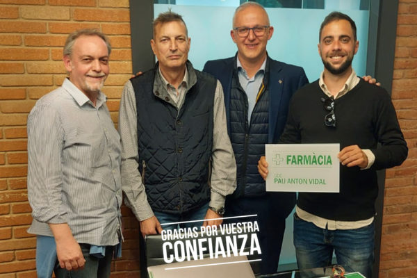 Barcelona, ciudad de la primera titularidad de Farmacia de Pau Antón