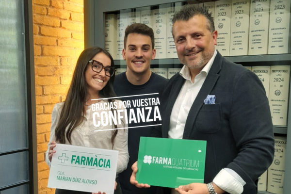 Marian se estrena como titular con una Farmacia en Badalona