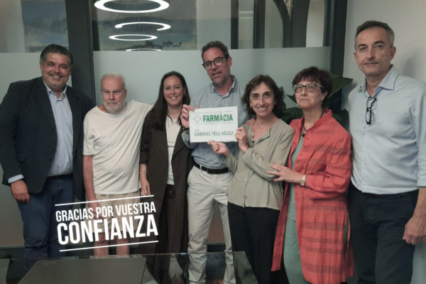 Gabriel Tell se estrena como titular de Farmacia en Barcelona